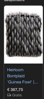 Heirloom luxe plaid NIEUW, Huis en Inrichting, Woonaccessoires | Plaids en Woondekens, Ophalen of Verzenden, Nieuw