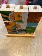 Blokkenpuzzel met boerderijdieren, Ophalen, Gebruikt, Overige typen