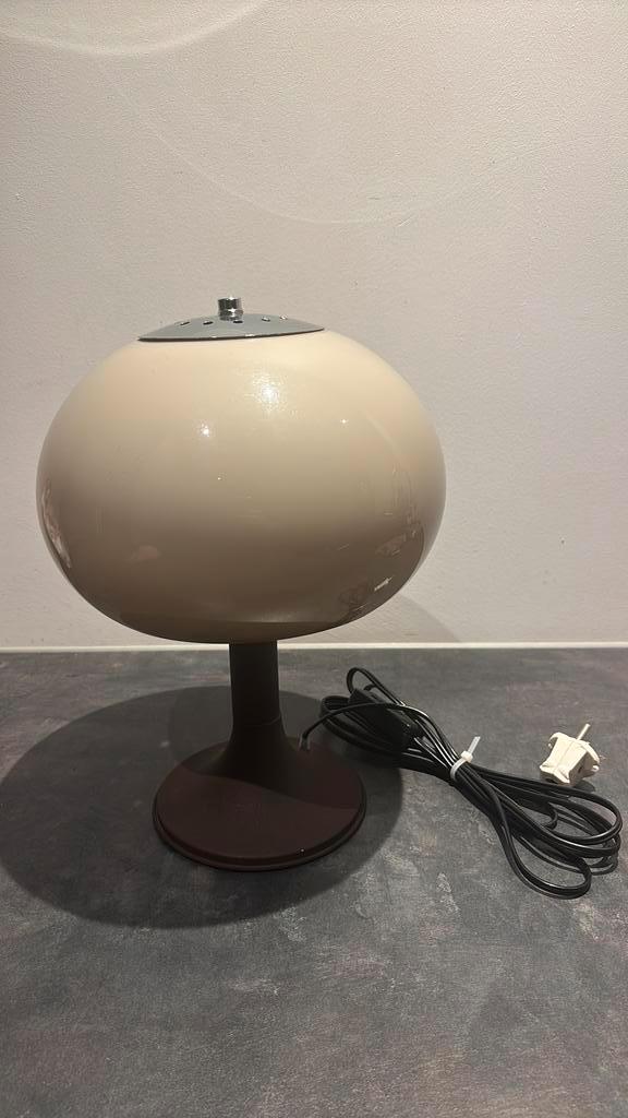 Dijkstra Holland mushroom space-age tafellamp 70er jr., Huis en Inrichting, Lampen | Tafellampen, Zo goed als nieuw, Minder dan 50 cm