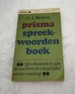 Prisma spreekwoordenboek  G.A. Mesters  uit 1972, Boeken, Woordenboeken, Gelezen, Prisma of Spectrum, Ophalen of Verzenden, G.A. Mesters