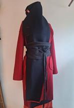 omkeerbare wollen jas met hoodie gemaakt van raf simons stof, Ophalen of Verzenden, Zo goed als nieuw, Maat 42/44 (L), Rood