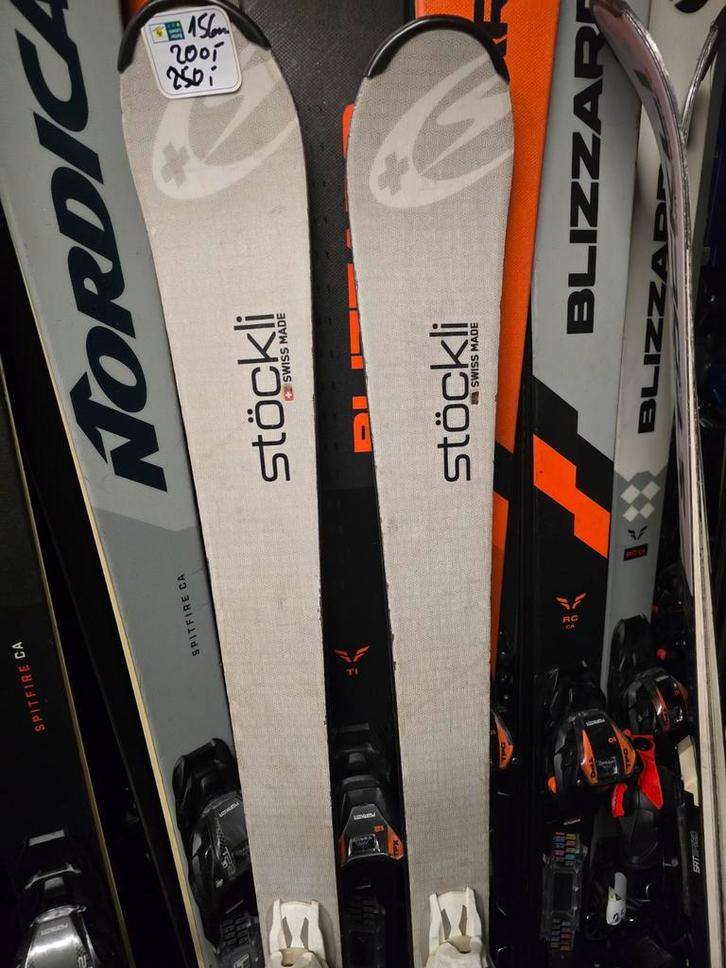 156cm STOCKLI SPIRIT MOTION DAMES ALL ROUND TOP SKIS CARVE, Sport en Fitness, Skiën en Langlaufen, Gebruikt, Ski's, Skiën, Overige merken
