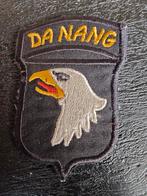 Mouwembleem 101st Airborne Division Danang, Ophalen of Verzenden, Landmacht, Amerika, Embleem of Badge