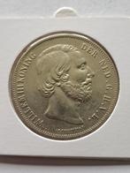 Rijksdaalder Willem lll 1857 zilver, Zilver, 2½ gulden, Ophalen of Verzenden, Koning Willem III