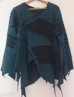 Gothic ripped longsleeve/trui + capuchon, Verzenden, Zo goed als nieuw, Overige kleuren, Lange mouw