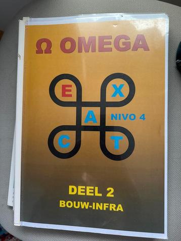 OMEGA EXACT Nivo 4 - Deel 2 BOUW-INFRA beschikbaar voor biedingen
