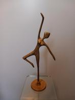 Art Deco abstract massief brons ballerina sculptuur., Antiek en Kunst, Antiek | Koper en Brons, Ophalen of Verzenden, Brons