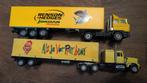 2 1:50 model reclame vrachtwagens, Hobby en Vrije tijd, Modelauto's | 1:50, Ophalen of Verzenden, Zo goed als nieuw, Bus of Vrachtwagen