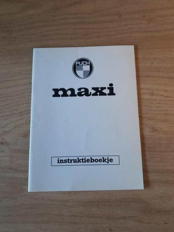 instructie boekje puch maxi nederlands instructie boekje24 b beschikbaar voor biedingen