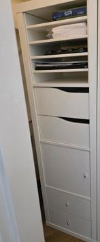 Kallax kast wit 1 x 4, Huis en Inrichting, Kasten | Dressoirs, Ophalen, Zo goed als nieuw, 25 tot 50 cm