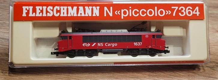 N-spoor NS Cargo, Fleischmann Piccolo 7364, 1malige uitgifte, Hobby en Vrije tijd, Modeltreinen | N-Spoor, Zo goed als nieuw, Locomotief