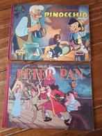 Vintage Disney boeken pinokkio en Peter Pan, Verzamelen, Ophalen of Verzenden, Gebruikt, Overige typen