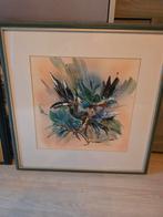 Japan flower gesigneerd sephina kersten, Antiek en Kunst, Ophalen of Verzenden