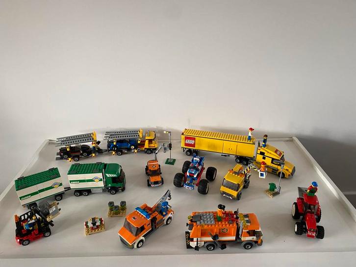 Grote partij Lego voertuigen, Kinderen en Baby's, Speelgoed | Duplo en Lego, Gebruikt, Lego, Complete set, Ophalen of Verzenden