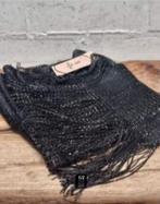 Becksondergaard - Prachtige shawl zwart=zilver - Nieuw