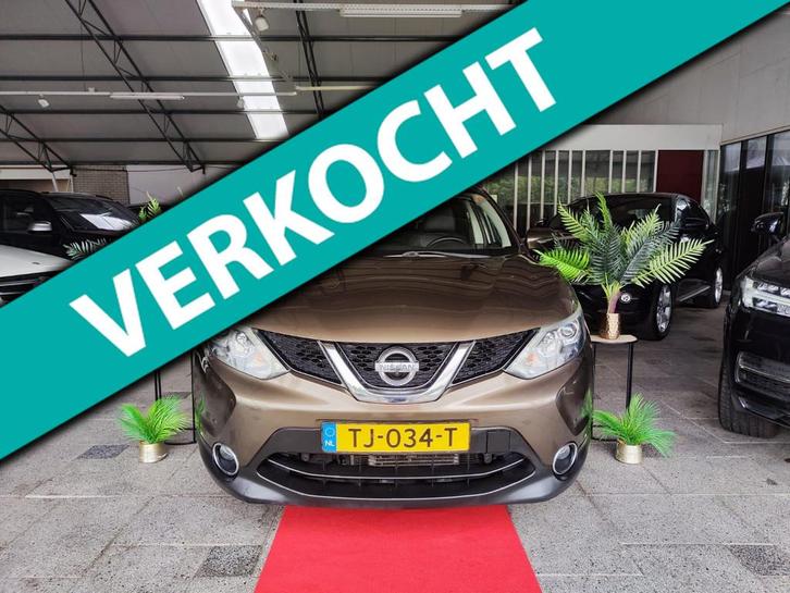 Nissan Qashqai 1.6 DCI AUT PANO 360'CAMERA CHIQUE BROWN FULL, Auto's, Nissan, Bedrijf, Te koop, Qashqai, Diesel, Euro 5, D, SUV of Terreinwagen