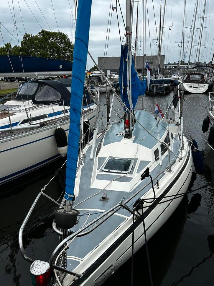 Sunspeed 750, Watersport en Boten, Kajuitzeilboten en Zeiljachten, Gebruikt, Tourjacht of Cruiser, Polyester, 6 tot 9 meter, Benzine