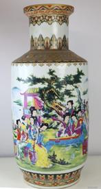 grote vaas porselein China, Ophalen of Verzenden, Zo goed als nieuw, 50 tot 75 cm, Overige kleuren