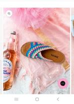 DWRS Cassablanca slippers/ zomerschoen, leer, maat 40, Ophalen of Verzenden, Nieuw