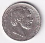 2½ Gulden Willem III 1872 - Zilveren Munt, Postzegels en Munten, Munten | Nederland, Koning Willem III, Zilver, Ophalen of Verzenden