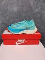 Nike Hardloopschoenen Vaporfly Next 2 Maat 38.5 Cyan Blauw, Sport en Fitness, Ophalen of Verzenden, Zo goed als nieuw, Hardlopen