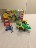 Duplo 10808, vliegtuig en radartoren, Ophalen of Verzenden, Zo goed als nieuw, Complete set, Duplo