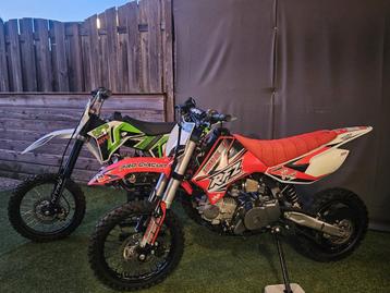2 pitbikes RFZ 125cc 4takt / NRG gts 65cc 2takt ktm sx65 rep beschikbaar voor biedingen
