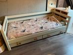 Safari kinderbed 90x200 zonder matras, Ophalen, 85 tot 100 cm, Zo goed als nieuw, Lattenbodem
