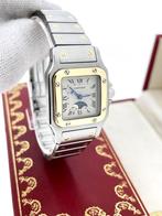 Santos de Cartier Galbee Lady Moonphase Cartier Box/Garantie, Staal, Polshorloge, Zo goed als nieuw, Goud