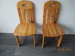 Te koop 2 keukenstoelen, Ophalen of Verzenden, Zo goed als nieuw, Hout, Eén