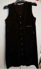 Vroom&Dreesmann bruine katoenen overgooier/jurk maat 164, Vroom&Dreesmann, Meisje, Nieuw, Ophalen of Verzenden