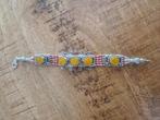 Antieke, Tibetaanse armband met barnstenen., Ophalen of Verzenden, Zilver, Armband, Met edelsteen