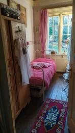 Antiek Frans spijlen bed. Met spiraal bodem, Ophalen