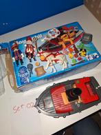 Playmobil 5206 Sinterklaas Stoomboot Compleet met doos.., Ophalen of Verzenden, Zo goed als nieuw, Complete set
