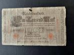 Duits Bankbiljet, Postzegels en Munten, Munten en Bankbiljetten | Verzamelingen, Ophalen, Buitenland, Bankbiljetten