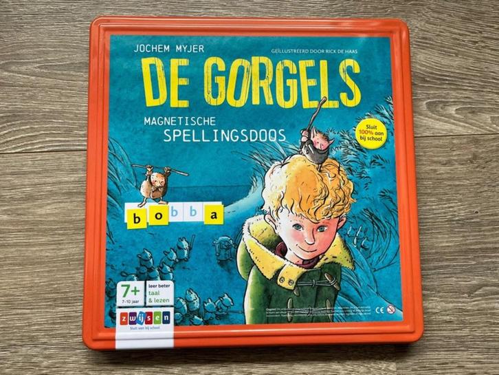 De Gorgels magnetische spellingdoos, Kinderen en Baby's, Speelgoed | Educatief en Creatief, Zo goed als nieuw, Puzzelen, Taal en Lezen