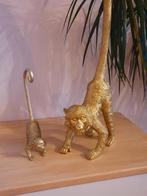 Goudkleurige  apen, Verzamelen, Beelden en Beeldjes, Ophalen of Verzenden, Zo goed als nieuw