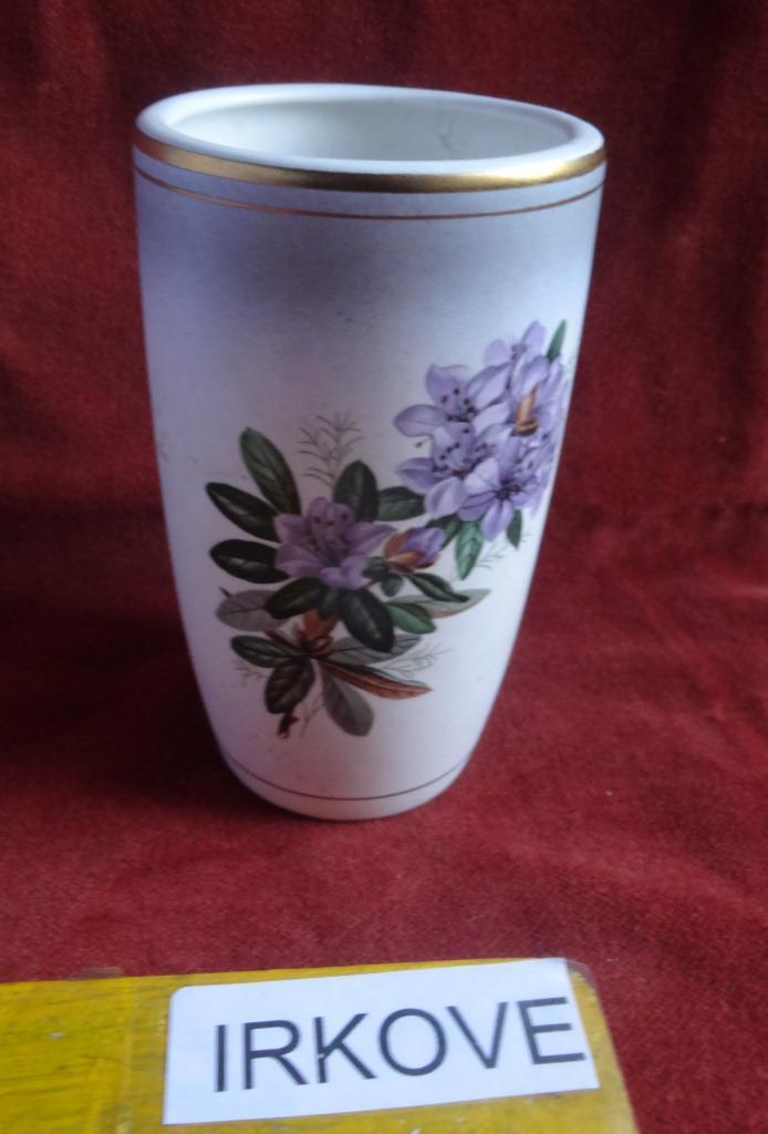 GOUDA PLATEEL VAASJE * Rododendron *, Antiek en Kunst, Antiek | Keramiek en Aardewerk, Verzenden