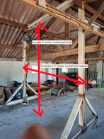 Portaalkraan met Demag 500kg kettingtakel, Doe-het-zelf en Verbouw, Lieren en Takels, Ophalen of Verzenden