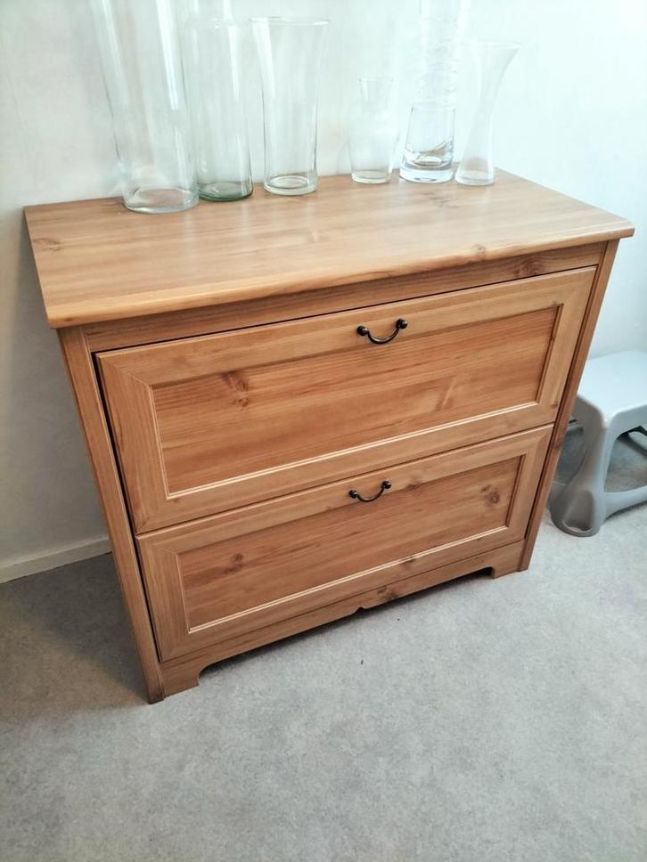Commode ladenkast Ikea Aspelund, Huis en Inrichting, Kasten | Ladekasten, Zo goed als nieuw, Minder dan 100 cm, 25 tot 50 cm, 3 of 4 laden