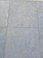 Grijze tegels 60x60 - 3 cm dik - ongeveer 75 stuks, Ophalen, Gebruikt, 10 m² of meer, Beton