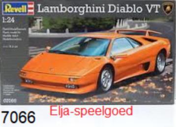  Modelbouw Revell Lamborghini Diablo VT 1:24 -7066 auto 