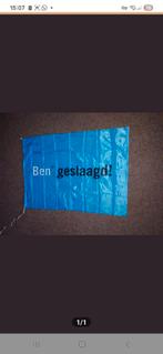 Nieuwe ben geslaagd vlaggen  68cm x 93cm

Bij 1 €3,- per stu, Diversen, Vlaggen en Wimpels, Ophalen of Verzenden, Nieuw