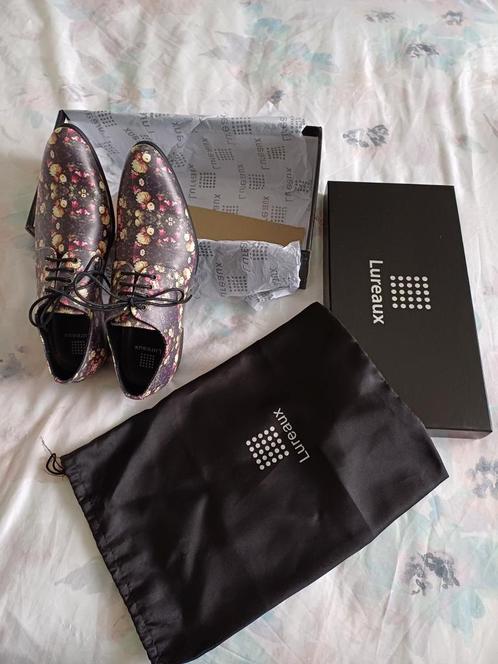 Lureaux Peony (pioenrozen) luxe schoenen- maat 41, Kleding | Heren, Schoenen, Zo goed als nieuw, Veterschoenen, Overige kleuren