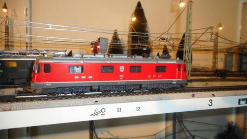 HAG 207 SBB metalen loc Re 6/6 naam BALERNA ovp, Marklin, Hobby en Vrije tijd, Modeltreinen | H0, Nieuw, Locomotief, Wisselstroom