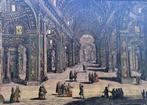 Vue d'optique Sint Pietersbasiliek Rome (1760) voor kijkdoos, Ophalen of Verzenden