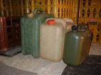Jerrycans, Motoren, Ophalen, Gebruikt