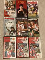 9 Feyenoord videobanden, Cd's en Dvd's, VHS | Documentaire, Tv en Muziek, Alle leeftijden, Ophalen of Verzenden, Zo goed als nieuw