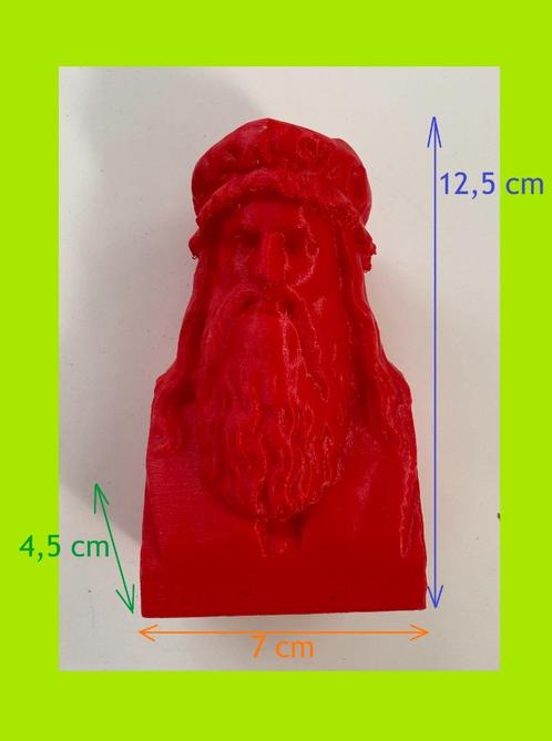 3D-geprint beeldje "professor Parkementus", Verzamelen, Harry Potter, Nieuw, Beeldje of Buste, Ophalen