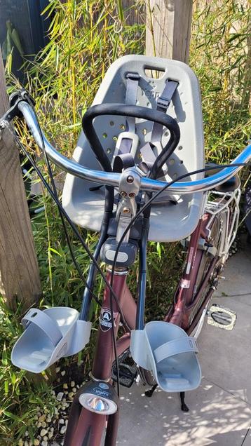 Gmg Yepp fietstoeltje mini, grijs (eventueel met windscherm)